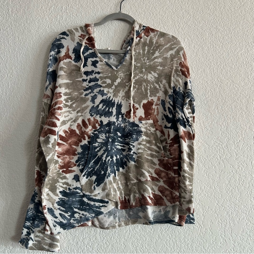 FSL APPAREL Boho Tie-Dye Hoodie M/L